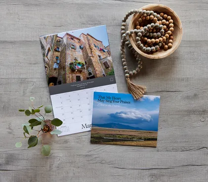 That My Heart May Sing Your Praises: A Year in the Psalms - 2026 Wall Calendar