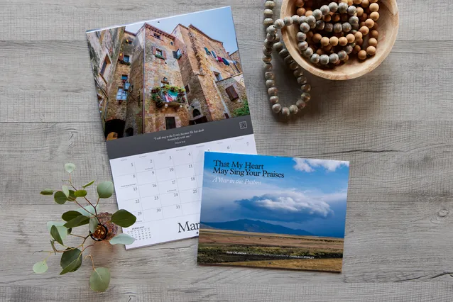 That My Heart May Sing Your Praises: A Year in the Psalms - 2026 Wall Calendar