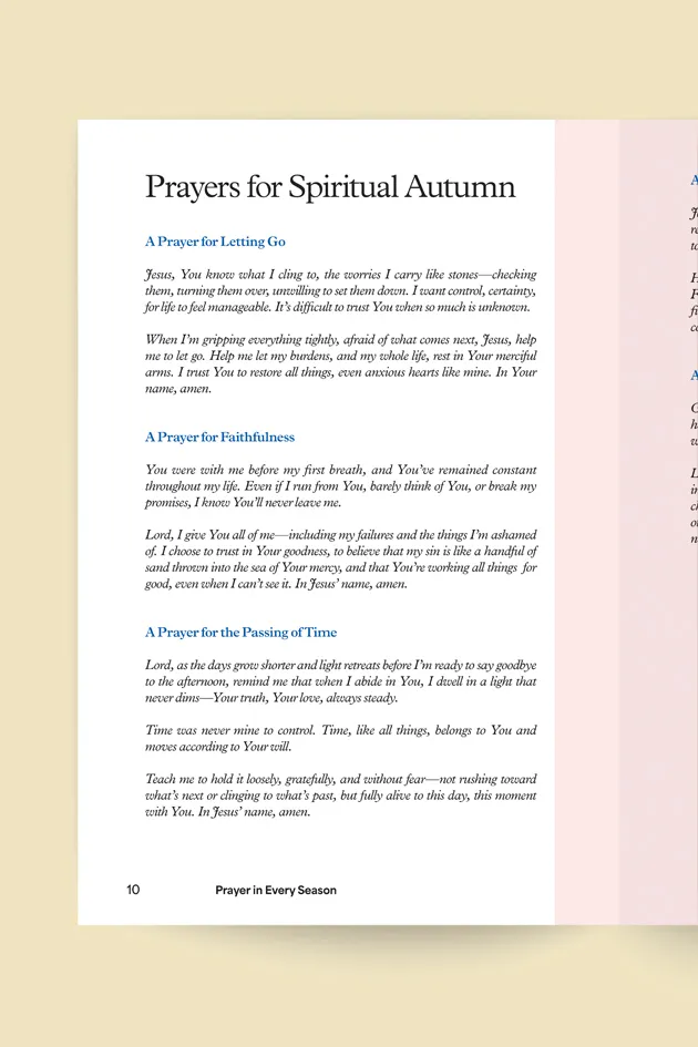 Prayer in Every Season -- page 10