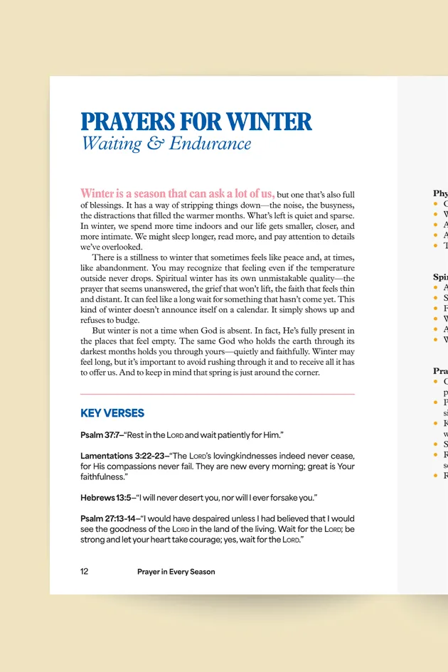Prayer in Every Season -- page 12